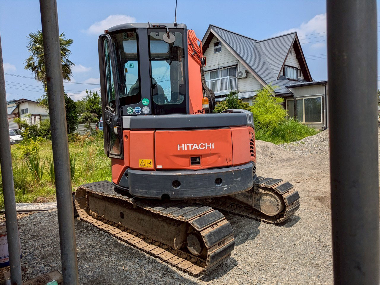 日立 油圧ショベル ZX55UR-3の買取写真4